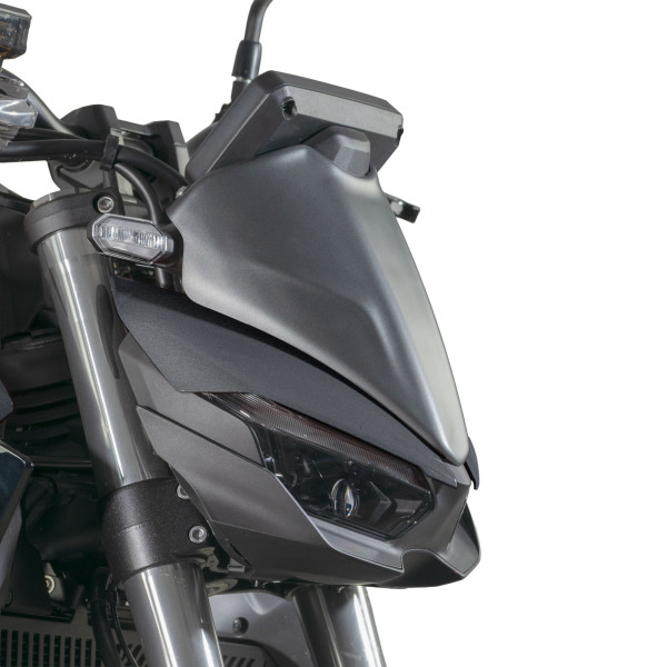 Pyramid Plastics Pyramid fly screen | matte iridium grey metallic | honda cb1000 hornet 2025>current